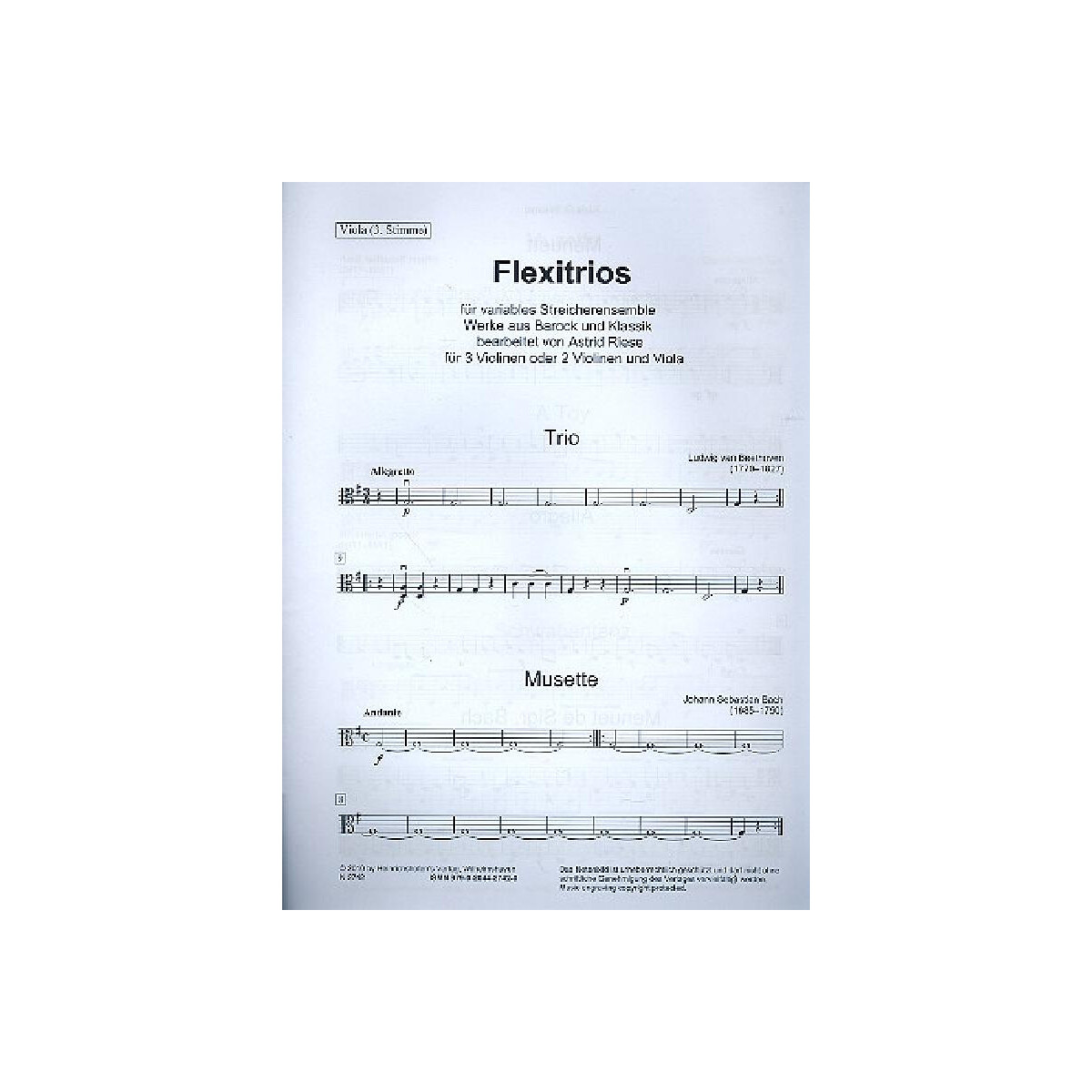 Flexitrios für 3 Violinen (1. Lage) box