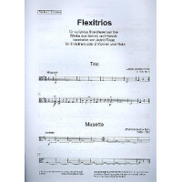Flexitrios für 3 Violinen (1. Lage)