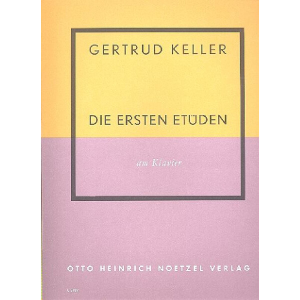 Die ersten Etüden am Klavier