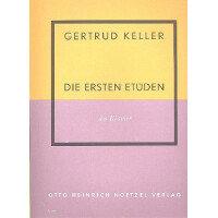 Die ersten Etüden am Klavier