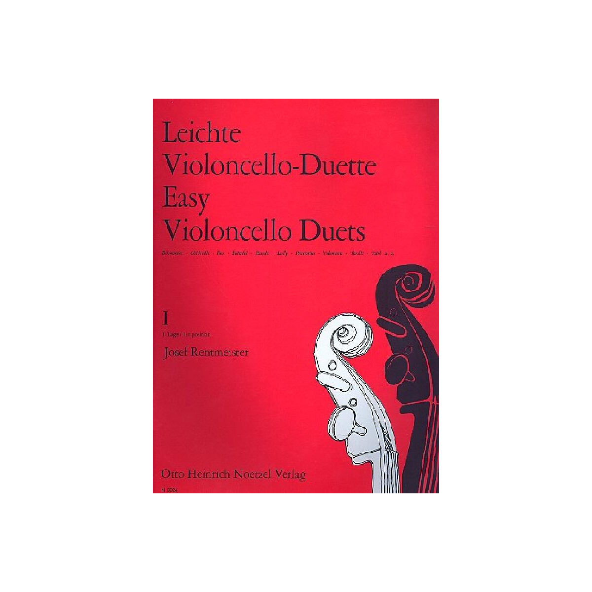 Leichte Violoncello-Duette Band 1 box