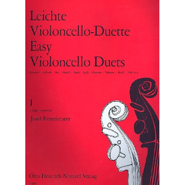 Leichte Violoncello-Duette Band 1