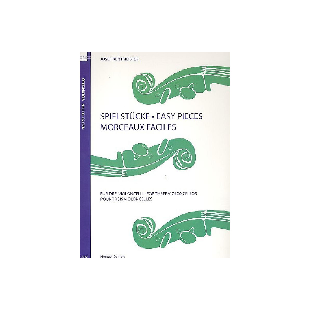 Spielstuecke für 3 Violoncelli box