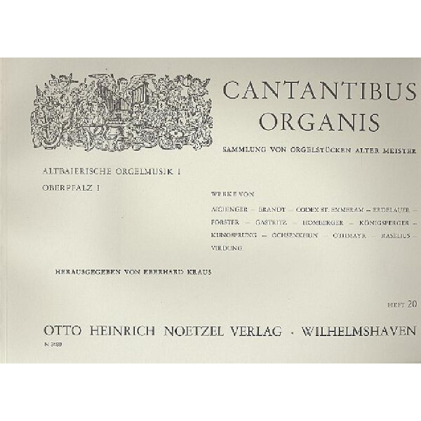 Altbaierische Orgelmusik Band 1