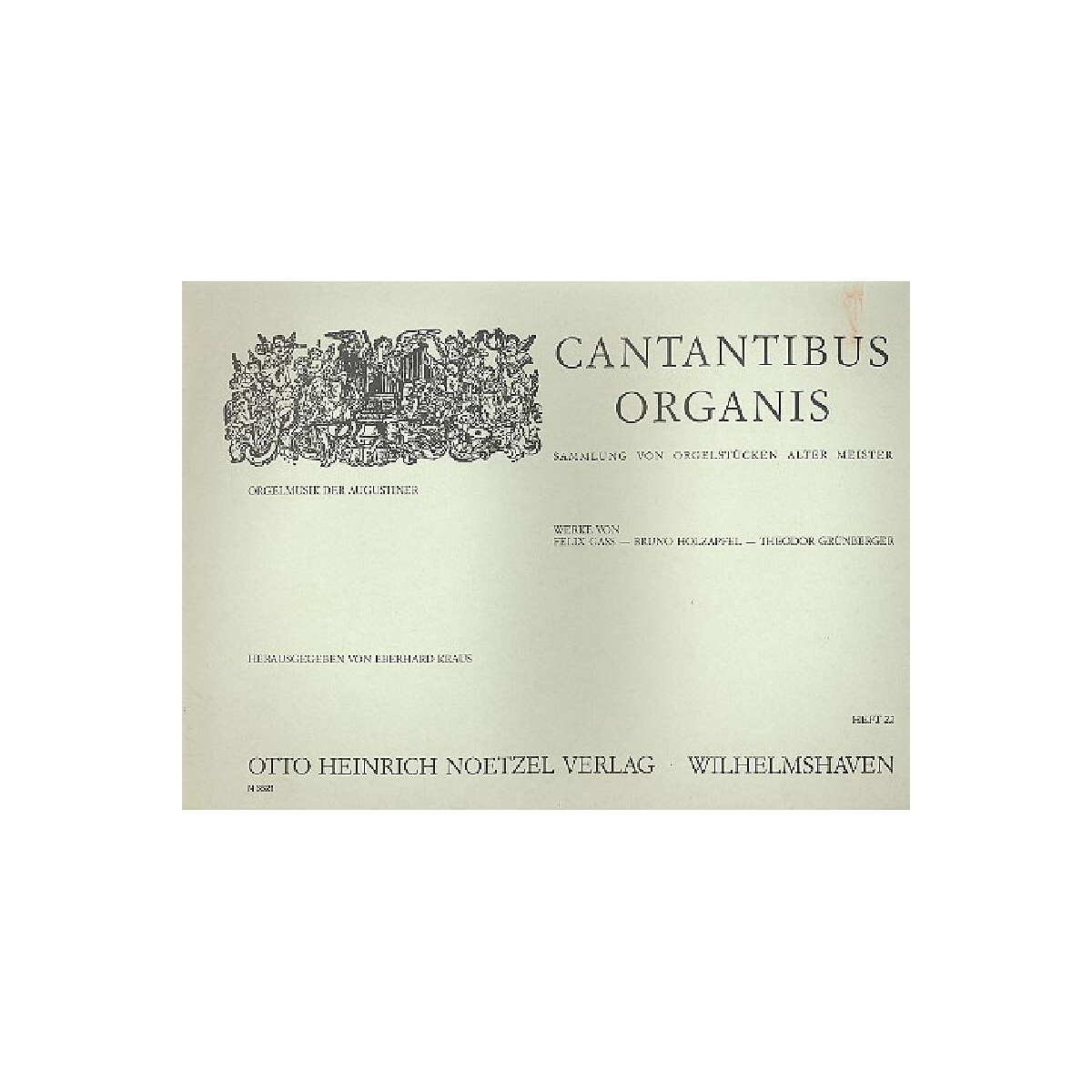 Cantantibus organis Band 22 box
