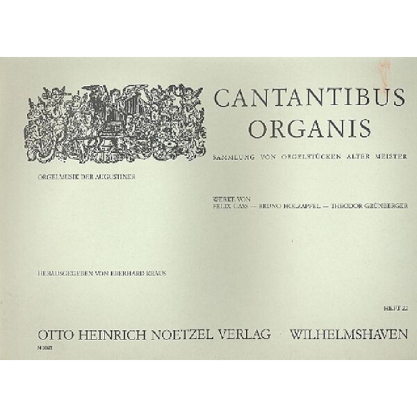 Cantantibus organis Band 22