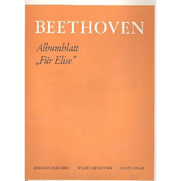 Für Elise Albumblatt