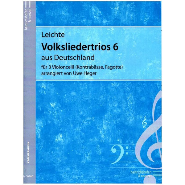 Leichte Volksliedertrios aus Deutschland