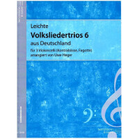 Leichte Volksliedertrios aus Deutschland