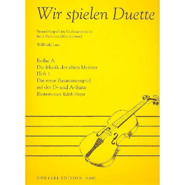 Wir spielen Duette Reihe A Band 1