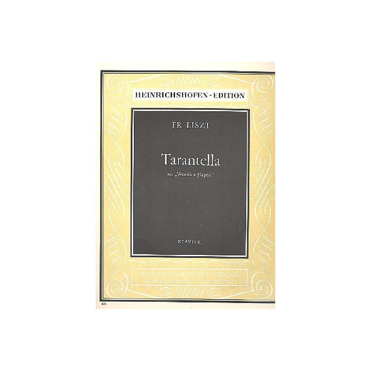 Tarantella für Klavier box