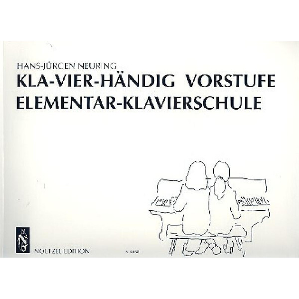 Kla-vier-händig Vorstufe