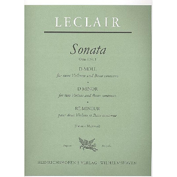 Sonate d-Moll op.4,1