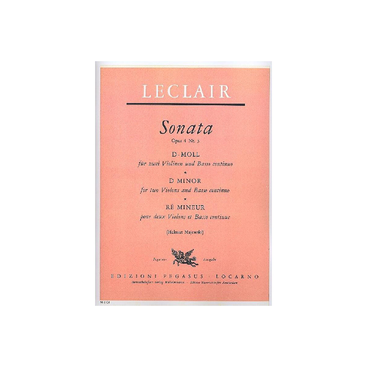 Sonate d-moll op.4,3 für 2 Violinen box