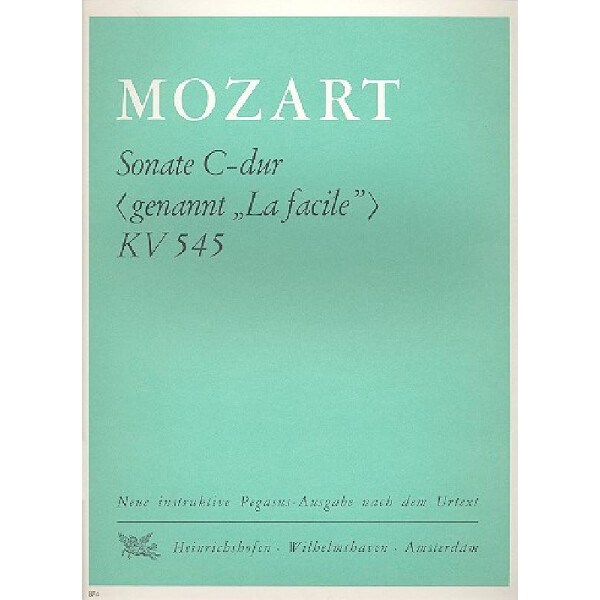 Sonate C-Dur KV545 für Klavier