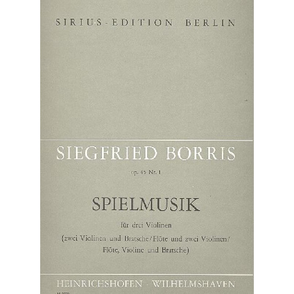 Spielmusik op.45,1