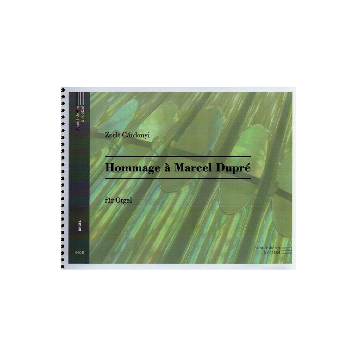 Hommage a Marcel Dupré box