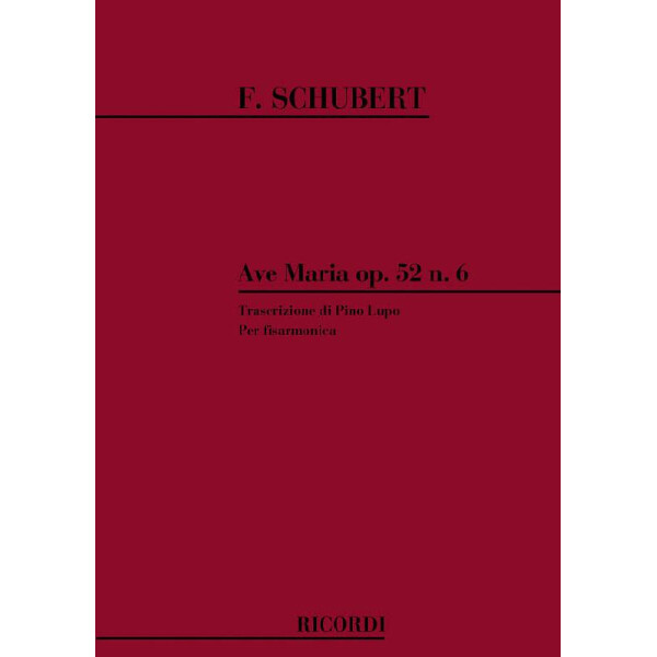 Ave Maria op.52,6 für Akkordeon