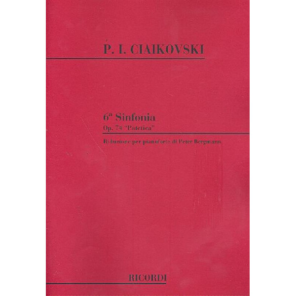 Sinfonie e-moll Nr.6 op.74 für Klavier