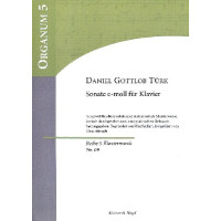 Sonate e-Moll für Klavier