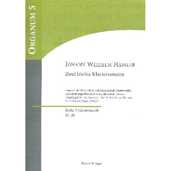 2 leichte Sonaten für Klavier