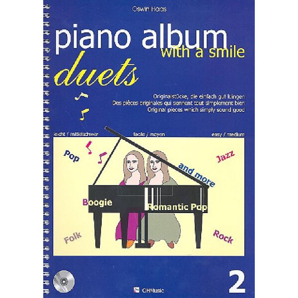 Piano Album with a Smile - Duets Band 2 (+CD)