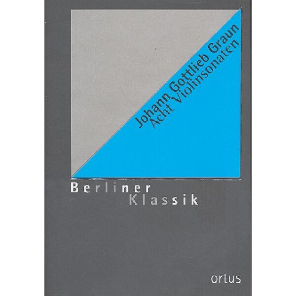 8 Sonaten für Violine und Bc