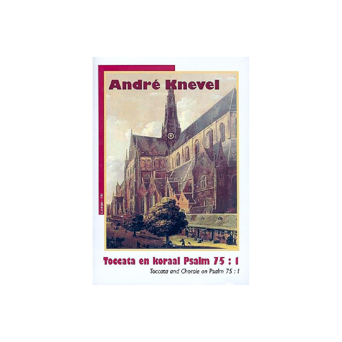 Toccata en koraal Psalm 75,1 voor orgel