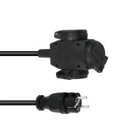 Psso extension 3x1.5 1m 3-fold sw