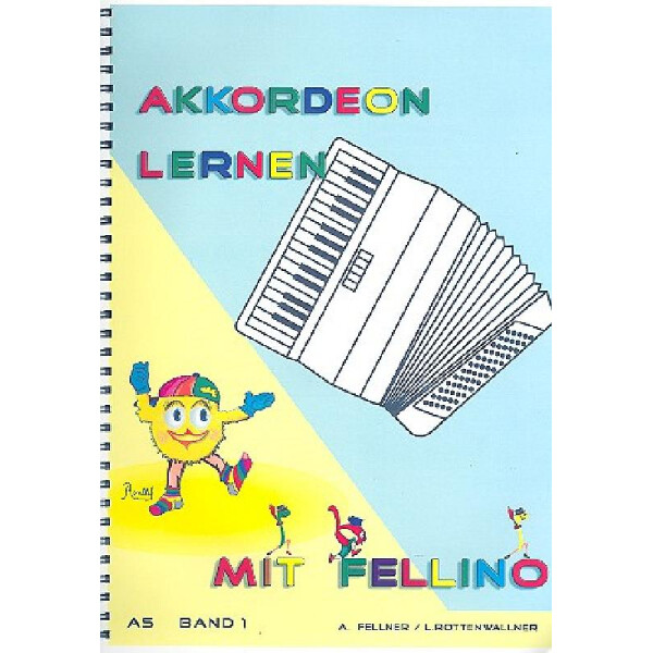 Akkordeon lernen mit Fellino Band 1