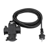 Eurolite extension 3x1.5 5m 3-fold