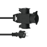 Eurolite extension 3x1.5 10m 3-fold