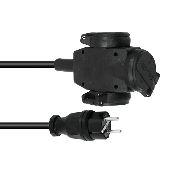 Psso extension 3x2.5 15m 3-fold sw