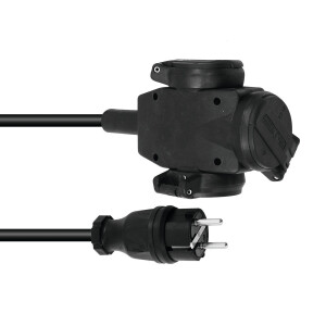 Psso extension 3x2.5 15m 3-fold sw