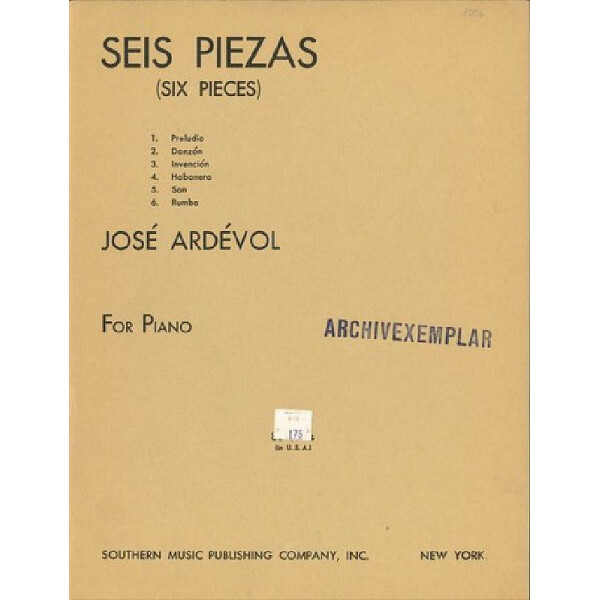 6 piezas para piano
