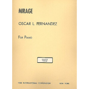 Mirage for piano