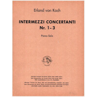 Intermezzi Concertanti Nr.1-3