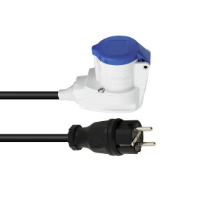 Psso adapter cable protective contact (M)/CEE 2.5 90°