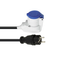 Psso adapter cable protective contact (M)/CEE 2.5 90°