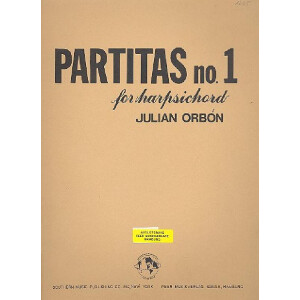 Partita no.1 for harpsichord