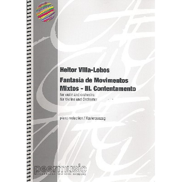 Contentamento for violin and orchestra