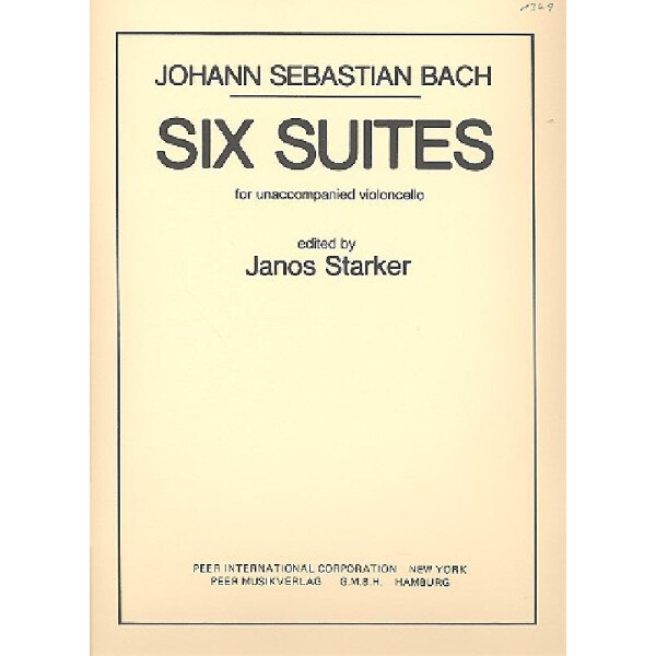 6 Suites for violoncello solo