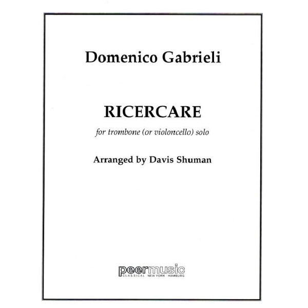 Ricercare for unaccompanied