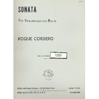 Sonata for violoncello and piano