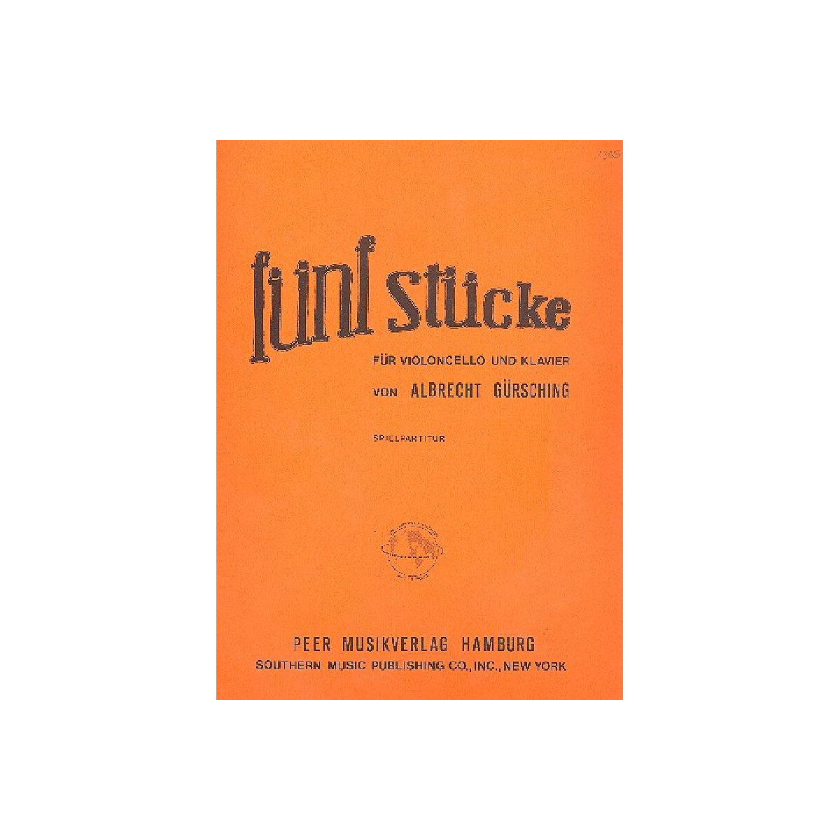 5 Stücke für Violoncello und Klavier