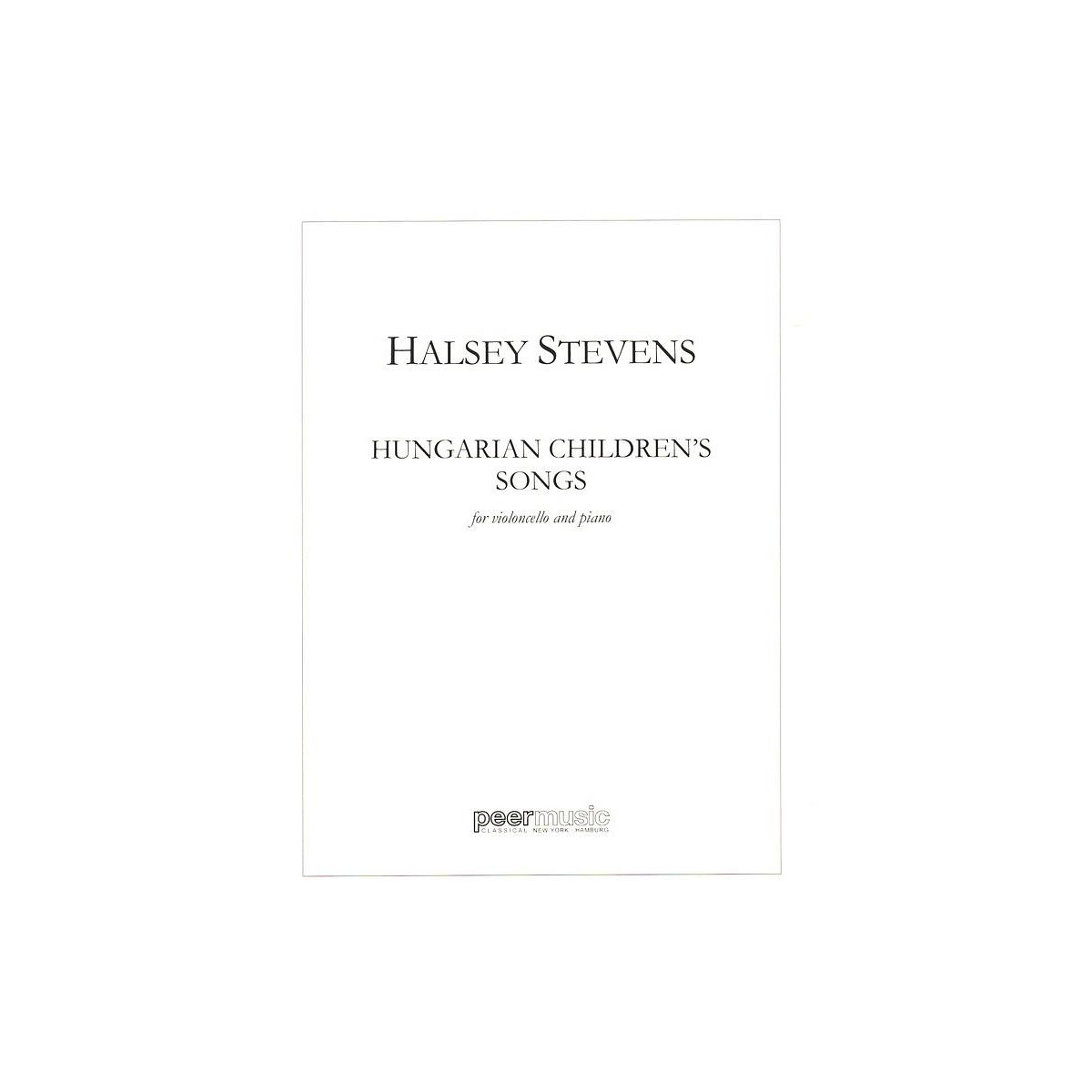 Hungarian Childrens Songs