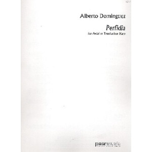 Perfidia for pedal or troubadour harp