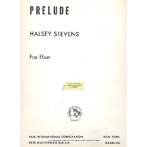 Prelude for harp