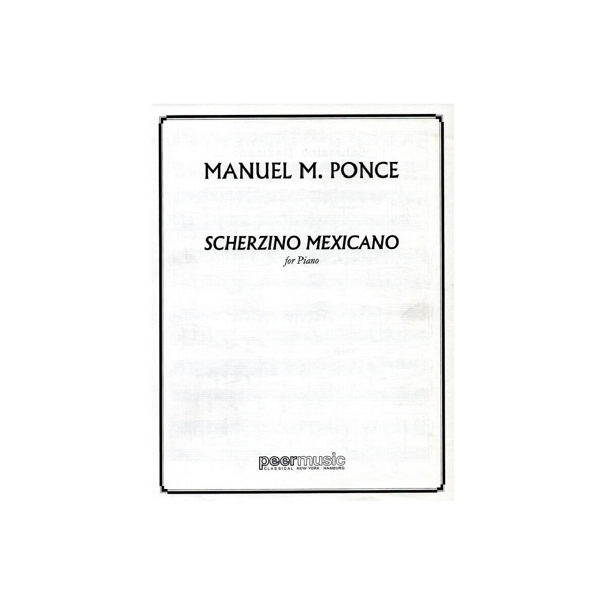 Scherzino Mexicano for piano box