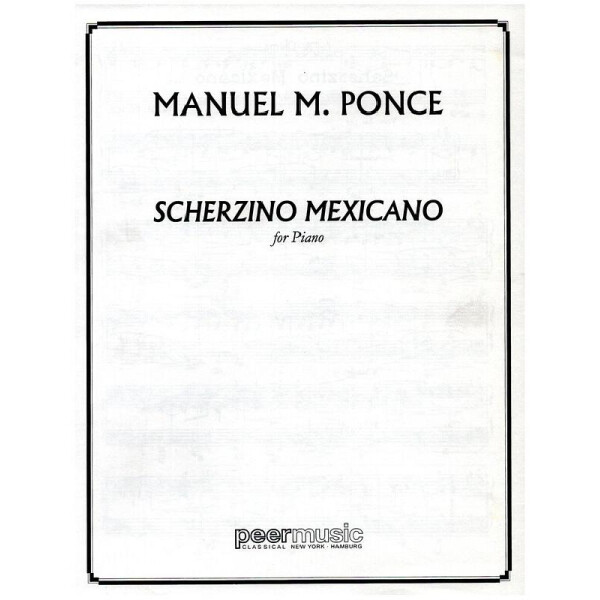 Scherzino Mexicano for piano
